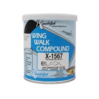 Randolph - X1567B - Black Wing Walk Paint - 1USQ Can