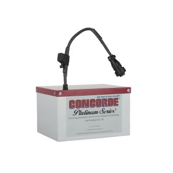 Concorde - RG-132 - 24V - 6Ah - Emergency Aircraft Battery