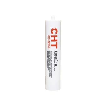 RTV152 - Silcoset - White Adhesive Sealant - 310ml Cartridge