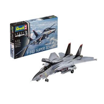 Revell - Grumman F-14D Super Tomcat - Sc. 1:72 - 111 Prt. -