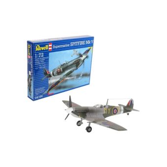 Revell - Spitfire Mk.V - Scale 1:72 - 39 Parts - Level 3    