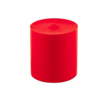 Caplugs - SC-9/16-9 - Nonthreaded - ID 0.562 - H 0.56 - Red