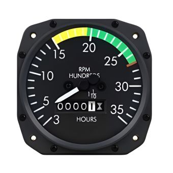 Superior Labs - SL1010-44006-13-N00 - Tachometer 3 1/8'