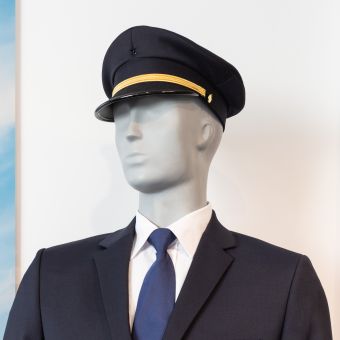 TRIBECA - Pilot Hat - Gold Braid