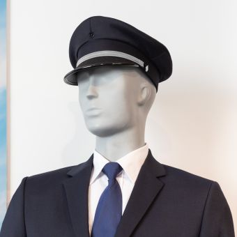 TRIBECA - Pilot Hat - Silver Braid