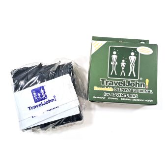 TravelJohn - Resealable Disposable Urinal Bags - Pack of 3